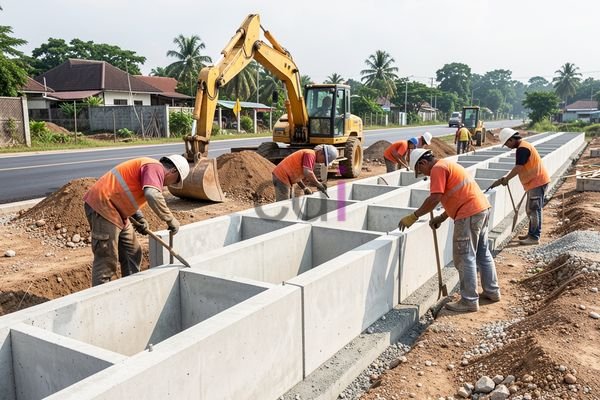Cara Pemasangan Saluran U Ditch: Panduan Lengkap dan Biaya 2026
