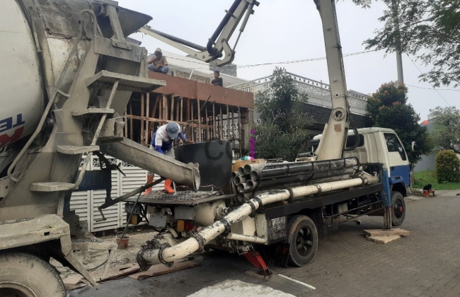 Jasa Cor Pondasi di Curug Depok